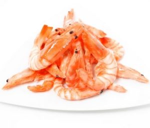 boiled shrimp